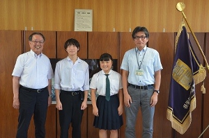 出発前に決意を新たに
