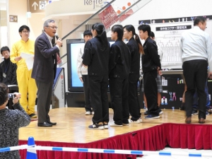 アイデア賞 受賞式の様子