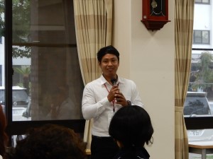 KOSEN-KMITL教員Marut Songsakchai先生 挨拶