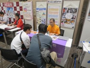 個別相談ブースの様子①