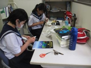 図書受入準備作業