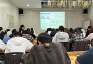 コース分け試験で研修スタート