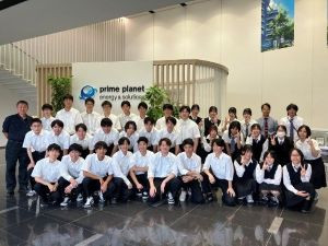 ９月１７日の見学後の記念撮影
