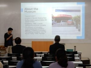 サマーキャンプ参加学生の発表