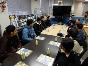 新居浜で働く外国人の方との懇談