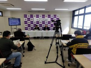 各種メディアの方々が参加されました