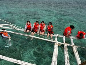 美しいセブの海を堪能