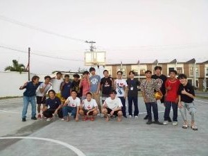 みんなでバスケを楽しみました