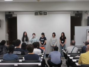 台湾からの短期留学生の自己紹介