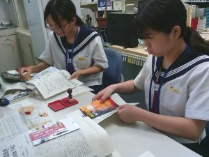図書受入準備作業①