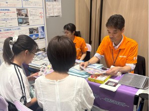 個別相談ブースの様子