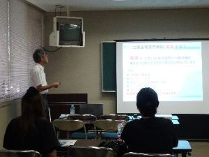 新居浜高専学校説明会の様子①