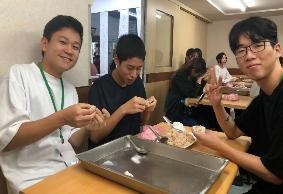 文化講座:餃子を作りました